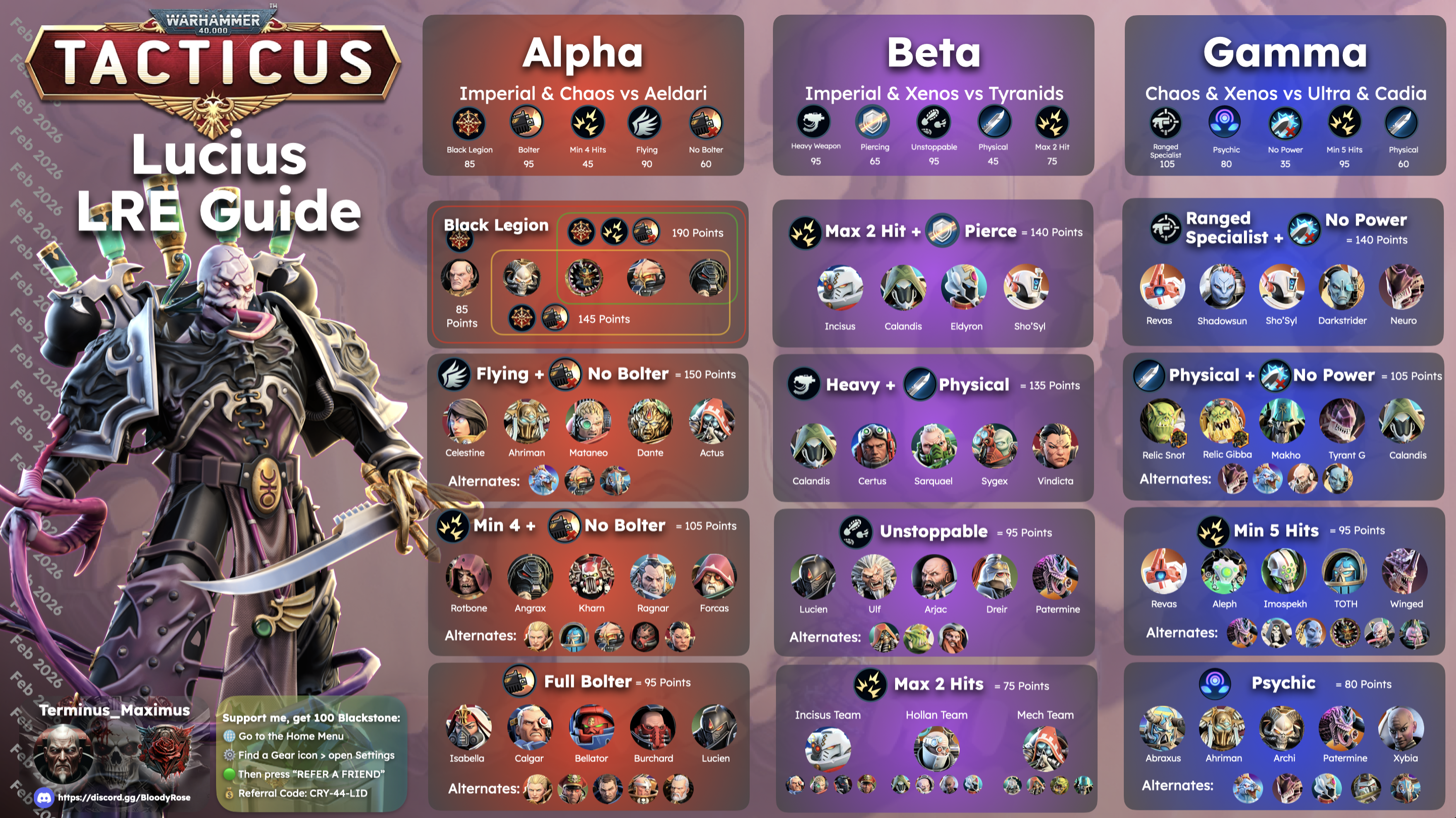Lucius LRE preview